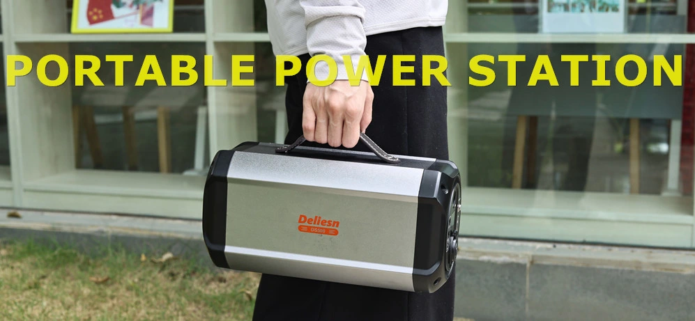 Solar Portable Power Station 600W 345wh Portable Power Stations Solar