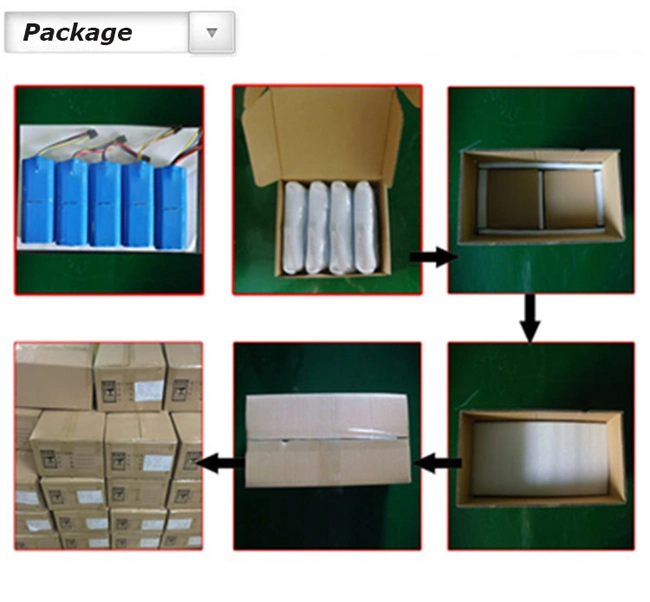 Rechargeable Lithium 26650 4s4p 12V 12ah LiFePO4 Solar Street Light Battery with PCM