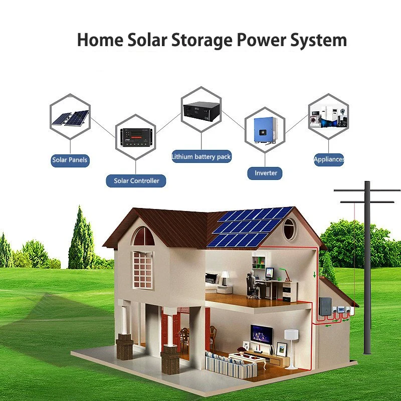 High Quality Custom Power Storage Brick Lithium Solar Battery 48V 200ah 100ah for Solar Panels