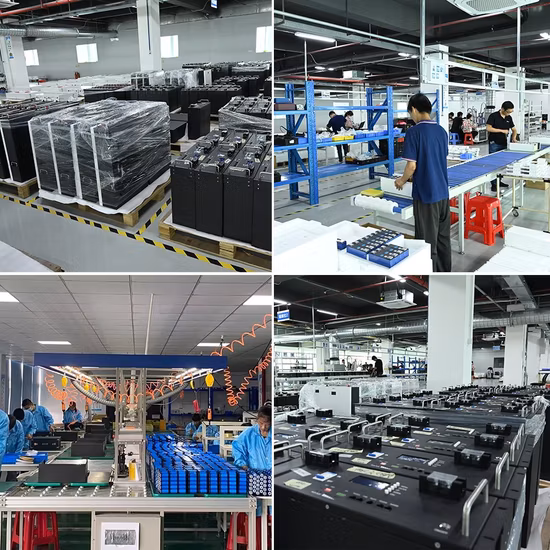 Batteria al litio-ferro-fosfato da 25,6 V 280 Ah LiFePO4 con accumulo di energia Smart BMS da 48 V 100 A 16 s