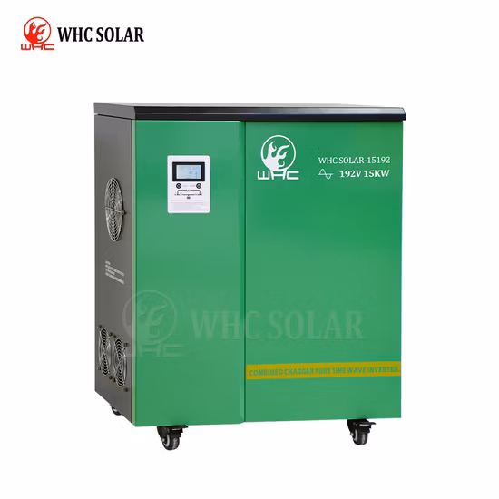 Il sistema di accumulo dell'energia solare combina un inverter solare ibrido da 5,5 kW e una batteria al litio/LiFePO4 da 10 a 40 kWh in uno