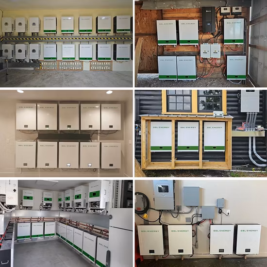 Gsl Energy Off Grid Energiespeicher Powerwall 48V 5kwh 10kwh 100ah 200ah Sistema solare domestico LiFePO4 Batterie